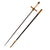Original U.S. Civil War Era Model 1840 Militia Knight’s Head Pommel NCO Sword and Repaired Scabbard Original Items