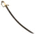 Original U.S. War of 1812 Mounted Officer’s Eagle Head Saber with Tremendous American Eagle Chape & Gold-Inlaid Curved Blade - Circa 1810 Original Items