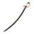 Original U.S. War of 1812 Mounted Officer’s Eagle Head Saber with Tremendous American Eagle Chape & Gold-Inlaid Curved Blade - Circa 1810 Original Items