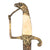 Original U.S. War of 1812 Mounted Officer’s Eagle Head Saber with Tremendous American Eagle Chape & Gold-Inlaid Curved Blade - Circa 1810 Original Items