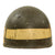 Original U.S. Vietnam War 504th Military Police Battalion Worn WWII M1 Helmet Liner by Westinghouse Original Items