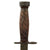 Original U.S. WWII M4 Bayonet by Utica Cutlery for the M1 Carbine with Factory Variant Wooden Handle & M8 Scabbard by B.M. Co Original Items