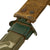 Original U.S. WWII Theater-Made Navy Mark I Ka-Bar Fighting Knife Turned Knuckle Knife with M8 Scabbard & Braided Leather Thong Original Items