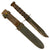 Original U.S. WWII USN Mark 2 KA-BAR Fighting Knife by Robeson Cutlery Co. with USN MK2 Scabbard
