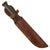 Original U.S. WWII Western G-46-8 "KA-BAR" Style Fighting Knife with Correct Leather Scabbard Original Items