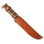 Original WWII Large EG Waterman EGW Stacked Leather Grip Fighting Knife with Custom Handle & Sheath Original Items