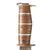 Original WWII Large EG Waterman EGW Stacked Leather Grip Fighting Knife with Custom Handle & Sheath Original Items