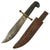 Original U.S. WWII Case XX V44 Pilot Survival Kit Bowie Knife with Scabbard Original Items