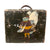 Original U.S. WWII 99th “Seabee” Naval Construction Battalion Painted Suitcase with Pillowcase & Unit History - Outstanding Original Items