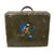 Original U.S. WWII 99th “Seabee” Naval Construction Battalion Painted Suitcase with Pillowcase & Unit History - Outstanding Original Items