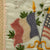 Original U.S. WWI Pair of Framed Embroidered French Souvenirs - 15½ x 18½” & 17½ x 21½” Original Items