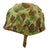 Original U.S. Korean War USMC M1 Helmet with Seaman Paper Company Liner and 1st Pattern USMC Camouflage “Frogskin” Cover - Complete Original Items