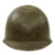 Original WWII U.S. 103rd Infantry Division Painted Rear Seam Swivel Bale M1 Helmet with Seaman Paper Company Liner - Occupation Painted Original Items