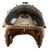 Original U.S. Cold War P-4 Flying Pilot Helmet with Tinted Visor & Thunderbolt Decals Original Items