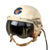 Original Cold War U.S. Air Force Selby Shoe Co. P-4 Flying Helmet with Tinted Visor & USAF Decal - Dated July 1955 Original Items