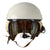 Original U.S. Navy Gentex SPH-4 Helicopter Helmet with Ramshorn Dual Visor and Avionics Original Items