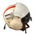 Original U.S. Navy Gentex SPH-4 Helicopter Helmet with Ramshorn Dual Visor and Avionics Original Items