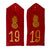 Original Imperial German WWI Regimental Shoulder Board Collection - 8 Total Original Items