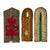 Original Imperial German WWI Regimental Shoulder Board Collection - 8 Total Original Items