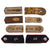 Original Imperial German WWI Regimental Shoulder Board Collection with Two Sets & Rare Infanterie-Regiment Nr. 63 Board - 8 Total Original Items