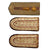 Original Imperial German WWI Regimental Shoulder Board Collection - 8 Total Original Items