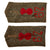 Original Imperial German WWI Regimental Shoulder Board Collection - 8 Total Original Items
