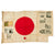 Original U.S. WWII 37th Infantry Division PTO Photo & Captured Japanese Flag Group with Letter from Family & Patch - Sergeant Edward McGraw Original Items