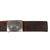 Original German WWII Named Luftwaffe Leather Belt with Painted Steel Buckle by B. Haarmann of Lüdenscheid - Dated 1941 Original Items