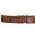 Original German WWII Named Luftwaffe Leather Belt with Painted Steel Buckle by B. Haarmann of Lüdenscheid - Dated 1941 Original Items