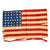 Original U.S. Reconstruction Era 37-Star (1867-1877) Small Silk United States National Flag - 16 x 23 ½” Original Items