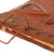 Original U.S. WWII USMC Iwo Jima Unpublished Photo Grouping with Field-Modified KA-BAR Fighting Knife, Top Secret Iwo Jima Map, and Company Unit History in EGA Carved Wooden Cover - 5th Engineer Battalion Original Items