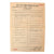 Original U.S. WWII 5th Marine Division Double-Sided Iwo Jima Landing Information Sheet - 9½ x 14” Original Items
