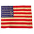 Original U.S. WWI & WWII 48 Star Wool Flags & Banner - Lot of 3 - 32 x 43”, 28 x 112” & 37 x 76” Original Items