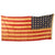 Original U.S. WWI & WWII 48 Star Wool Flags & Banner - Lot of 3 - 32 x 43”, 28 x 112” & 37 x 76” Original Items
