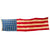Original U.S. WWI & WWII 48 Star Wool Flags & Banner - Lot of 3 - 32 x 43”, 28 x 112” & 37 x 76” Original Items