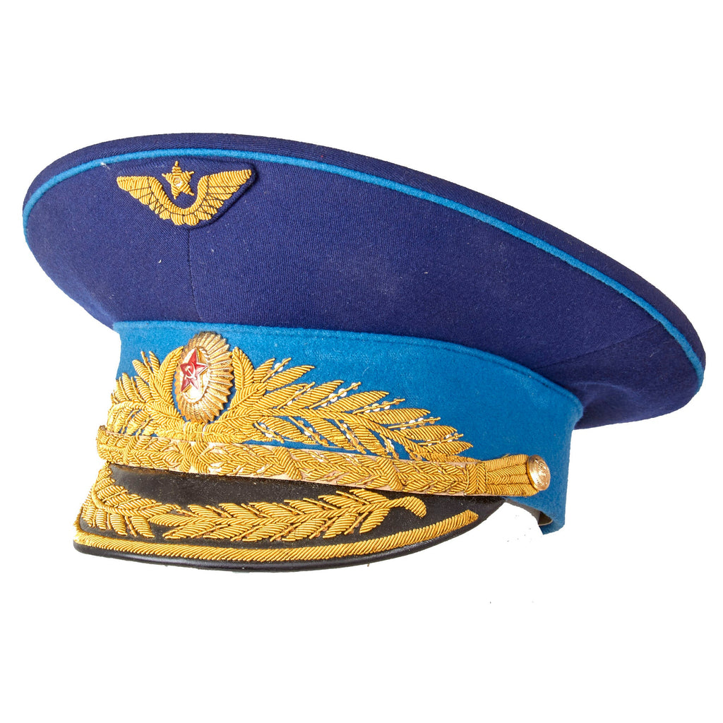 Original Soviet Russian Cold War Soviet Air Force General's Visor