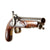 Original British Sea Service Percussion Pistol by Barnes & Co of London with Belt Hook and Captured Ramrod - Circa 1840 Original Items