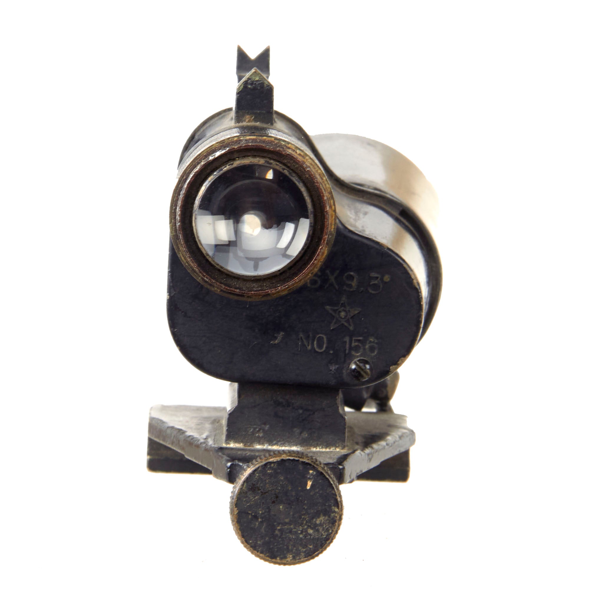【地蔵】aimed forces manufacturer Japanese WWII 25mm Naval Anti-Aircraft Cannon Optical Sight Set