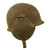 Original U.S. WWII USAAF Bomber Crew M3 Steel FLAK Helmet with Original Flocking - Missing Chinstrap Original Items