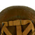 Original U.S. WWII USAAF Bomber Crew M3 Steel FLAK Helmet with Original Flocking - Missing Chinstrap Original Items