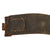 Original German WWII Early Heer Army EM/NCO Leather Belt with 1937 Dated Pebbled Aluminum Buckle by Klein & Quenzer A.G. Original Items