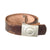 Original German Pre WWII Rare Early RLB EM/NCO Leather Belt with Pebbled Plated Brass Buckle Original Items
