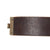 Original German Pre WWII Rare Early RLB EM/NCO Leather Belt with Pebbled Plated Brass Buckle Original Items