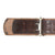 Original German Pre WWII Rare Early RLB EM/NCO Leather Belt with Pebbled Plated Brass Buckle Original Items