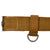 Original German WWII Rare Tropical Afrikakorps DAK Web Belt with 1941 Dated Steel Buckle by Noelle & Hueck and Tropical D-Ring Original Items