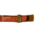 Original German WWII Rare Kriegsmarine Navy Officer Afrikakorps DAK Tropical Web Belt with Buckle Original Items