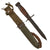 Original U.S. WWII M4 Bayonet by Kinfolks for the M1 Carbine with M8 Scabbard Original Items