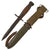 Original U.S. WWII M4 Bayonet by Kinfolks for the M1 Carbine with M8 Scabbard Original Items