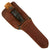 Original U.S. WWII USMC Early Blade-Marked Mark 2 KA-BAR Fighting Knife with Custom Handle with Wooden Pommel & Handmade Sheath Original Items