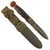 Original U.S. WWII Navy USN Mark 1 Fighting Knife by KA-BAR with USN MK1 Scabbard by B.M. Co Original Items